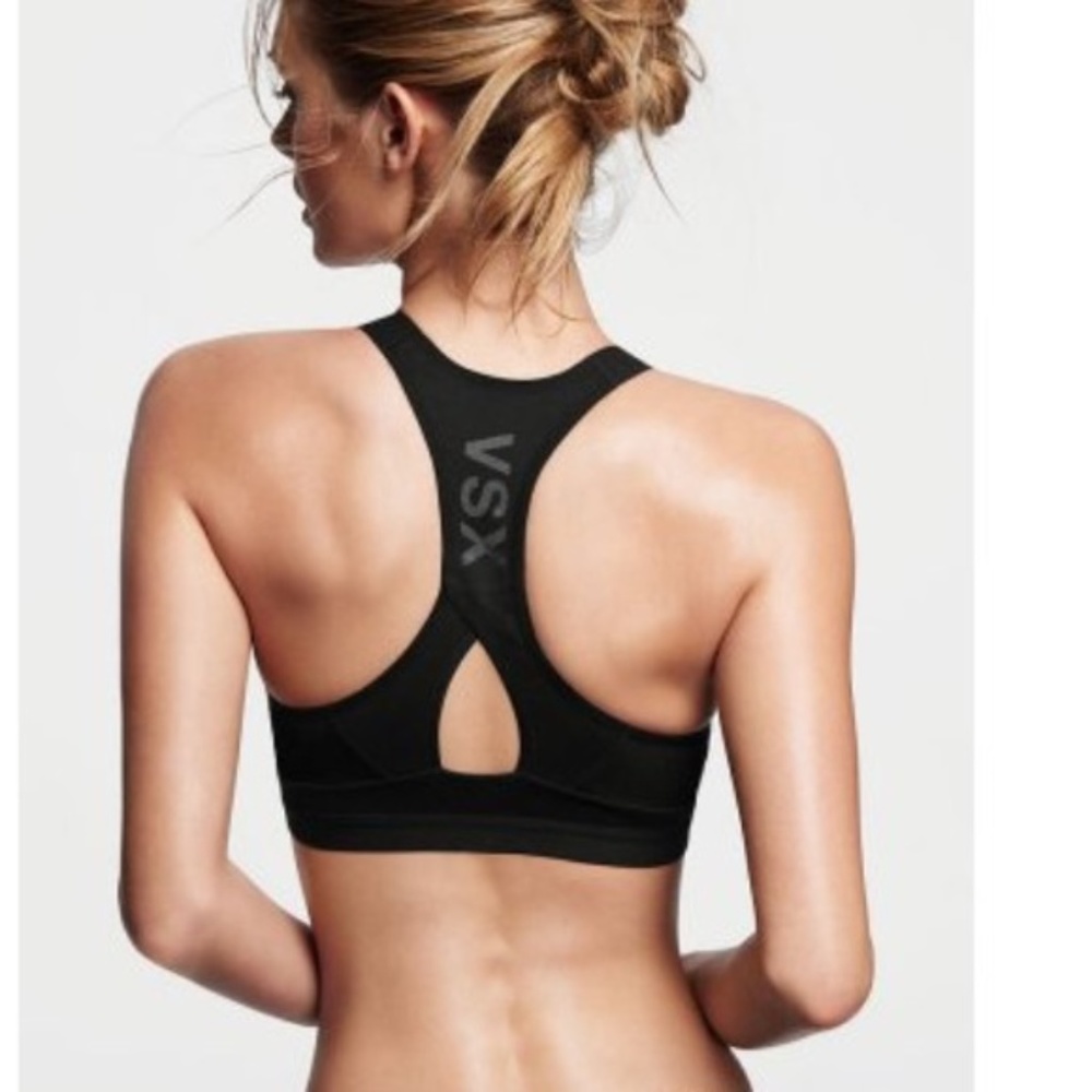 Victoria's Secret VSX Black Incredible Sports Bra - Picture 3 of 8